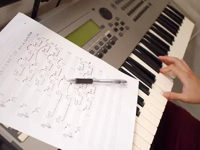 音楽理論教室のレッスン