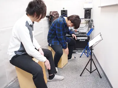 カホン教室レッスン風景