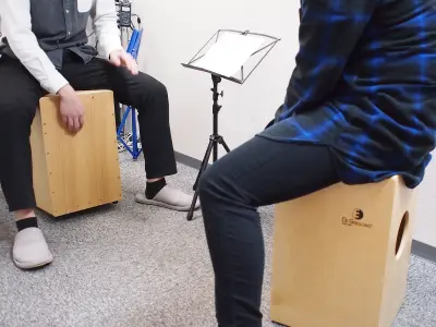 カホン教室のオリジナルレッスン