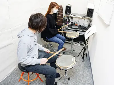ドラムスクールレッスン風景