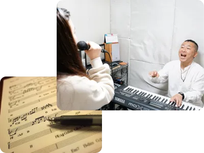 ギター教室レッスン風景