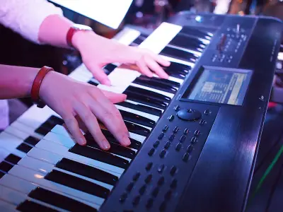 ピアノ教室風景