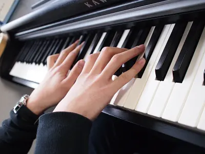 ピアノ教室レッスン風景